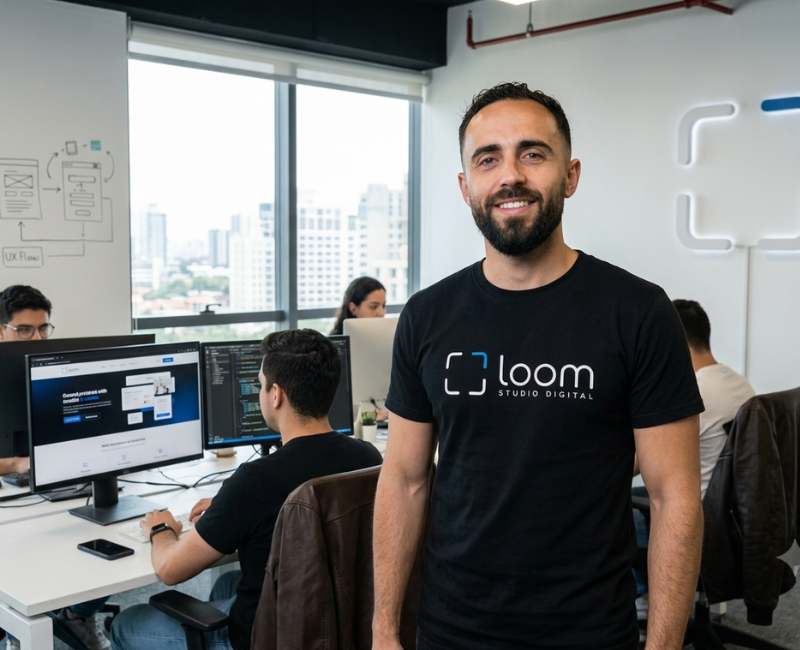 Brayan, graphiste et directeur artistique de l'Agence Loom